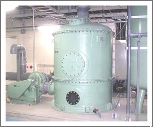 円筒型大型タイプ施工例